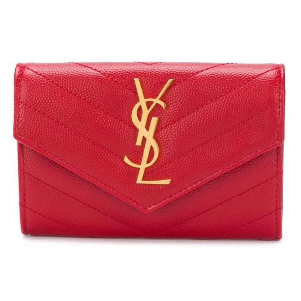Saint Laurent Monogram Compact Wallet